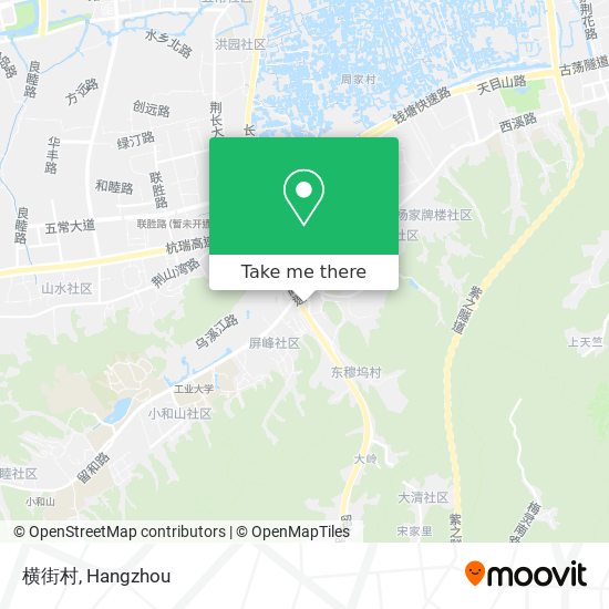 横街村 map