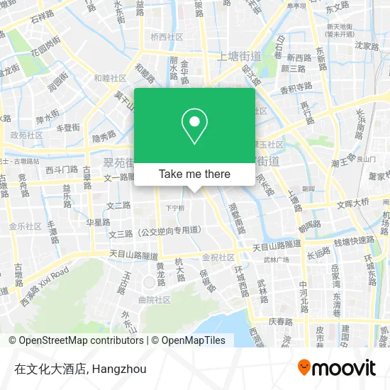 在文化大酒店 map