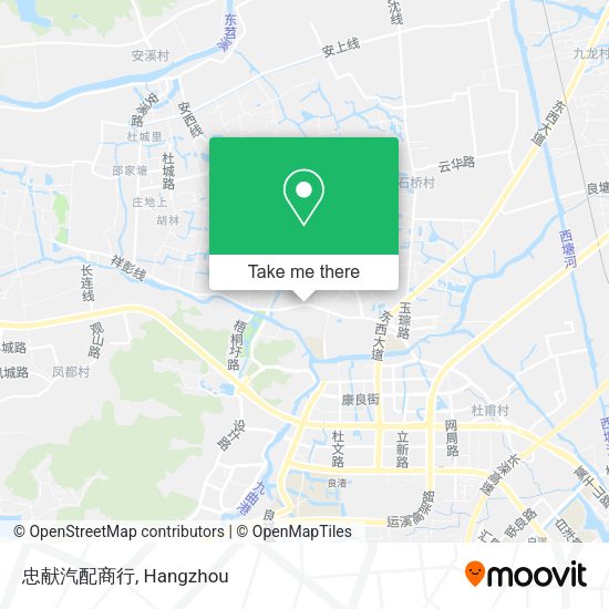 忠献汽配商行 map