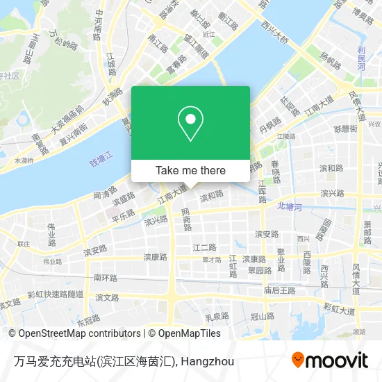 万马爱充充电站(滨江区海茵汇) map