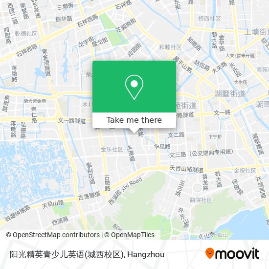 阳光精英青少儿英语(城西校区) map