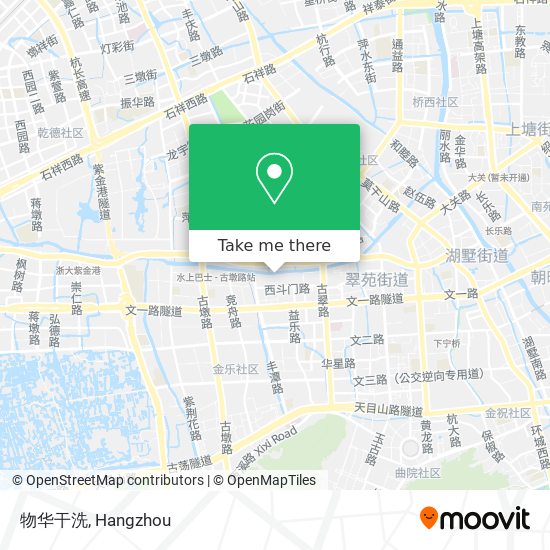物华干洗 map