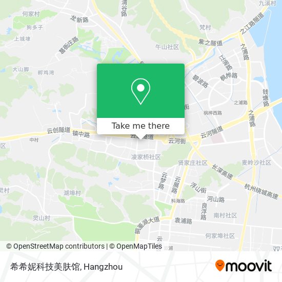 希希妮科技美肤馆 map