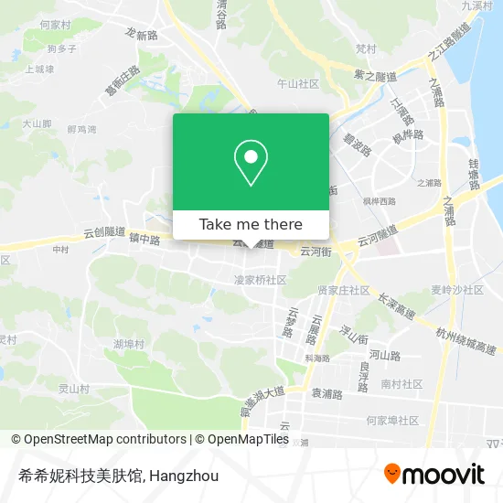 希希妮科技美肤馆 map