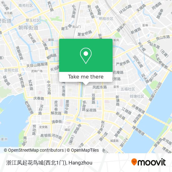 浙江凤起花鸟城(西北1门) map