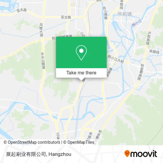 展起刷业有限公司 map