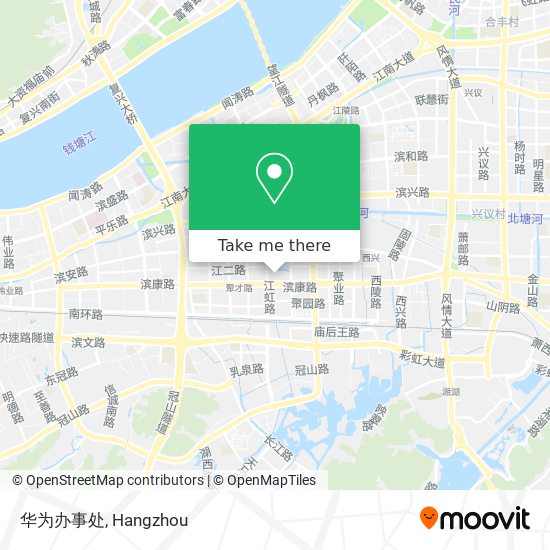 华为办事处 map