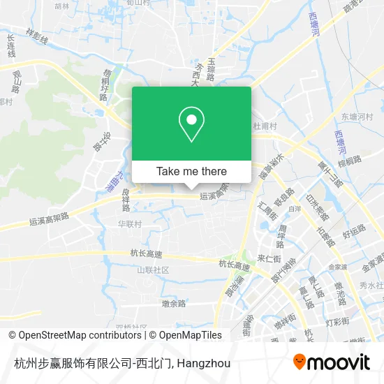 杭州步赢服饰有限公司-西北门 map