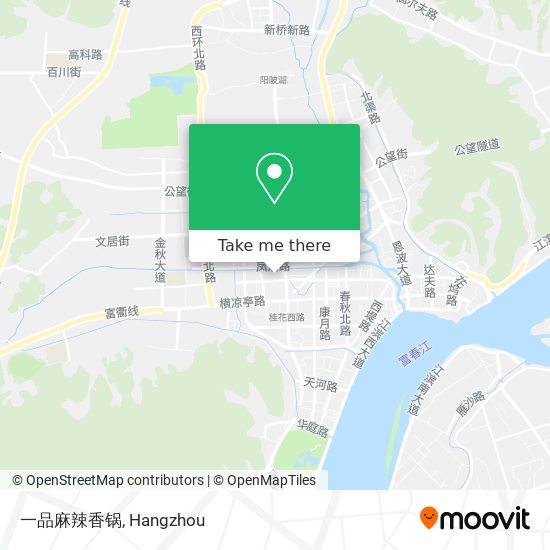 一品麻辣香锅 map