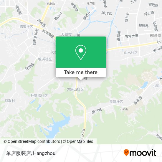 单店服装店 map