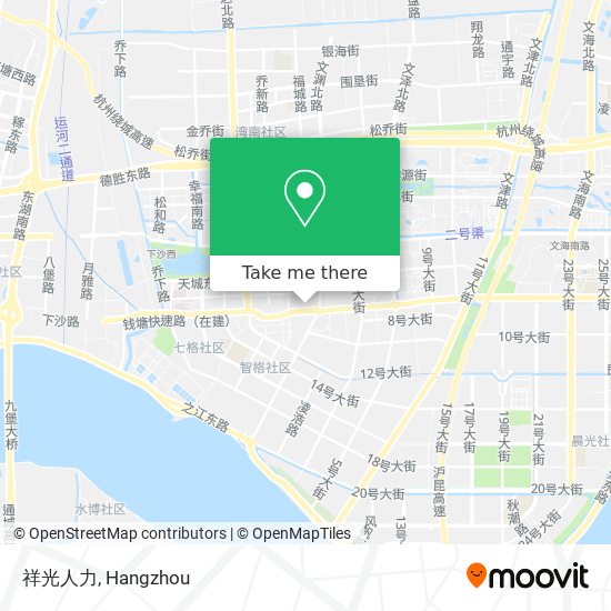 祥光人力 map