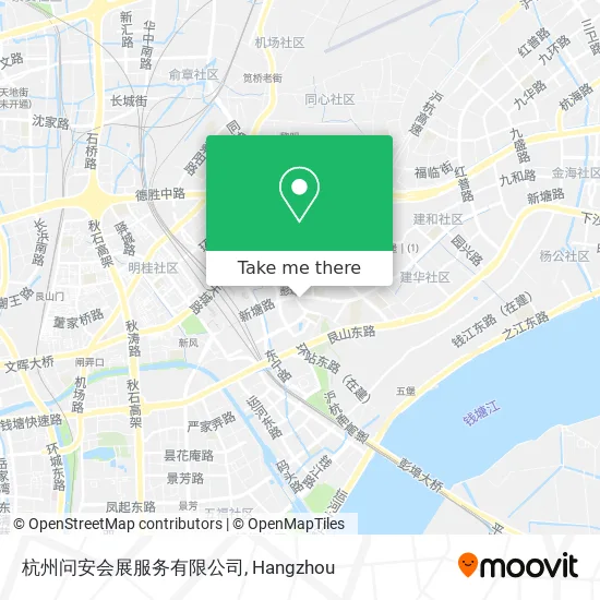 杭州问安会展服务有限公司 map
