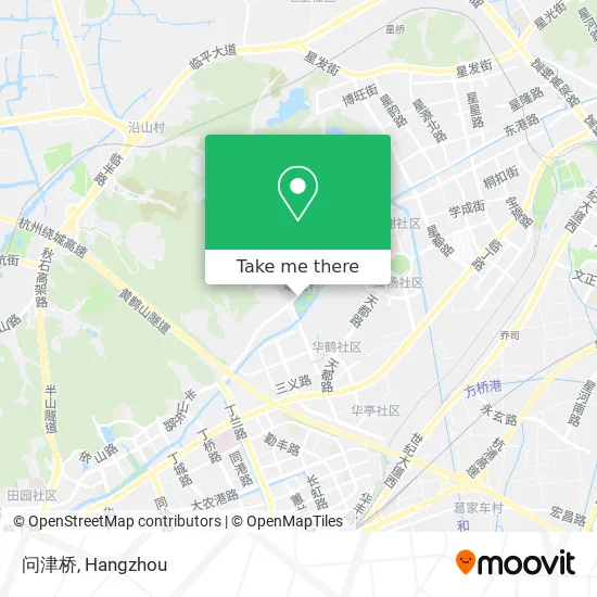 问津桥 map