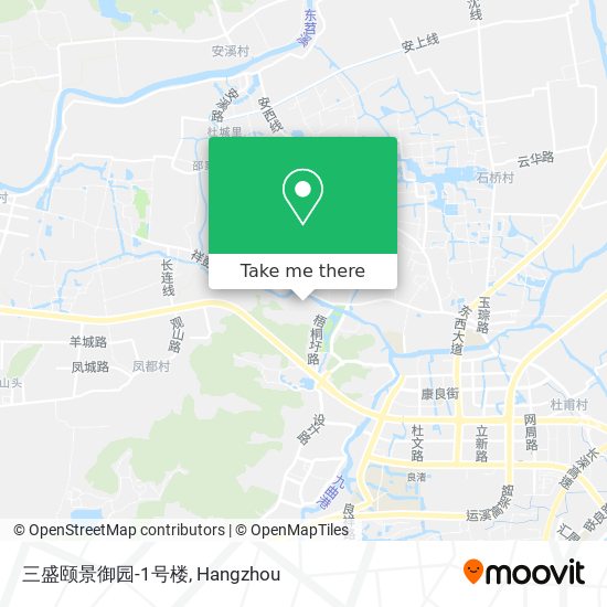 三盛颐景御园-1号楼 map