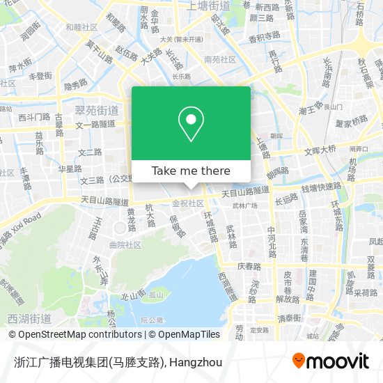 浙江广播电视集团(马塍支路) map