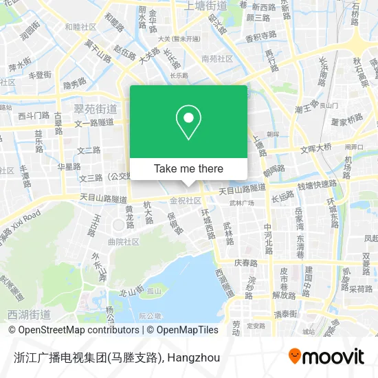 浙江广播电视集团(马塍支路) map