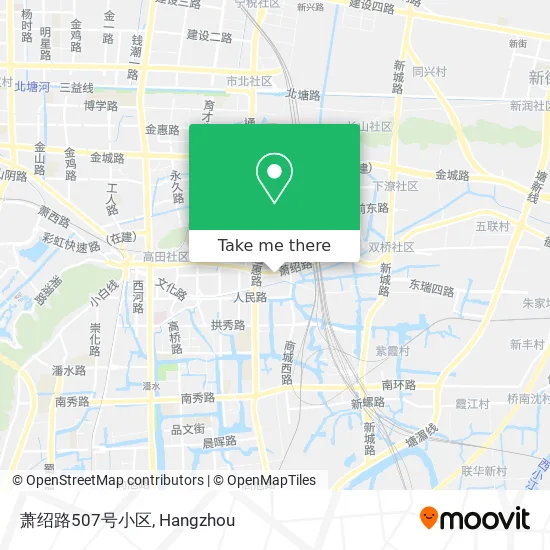 萧绍路507号小区 map