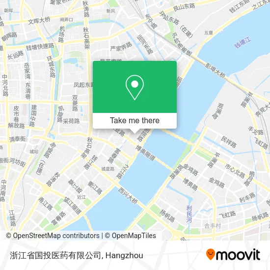 浙江省国投医药有限公司 map