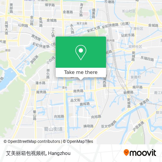 艾美丽箱包视频机 map