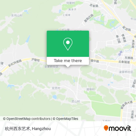 杭州西东艺术 map