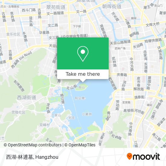 西湖-林逋墓 map