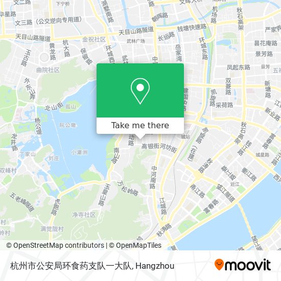 杭州市公安局环食药支队一大队 map