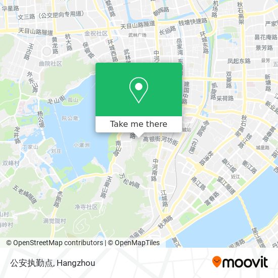 公安执勤点 map