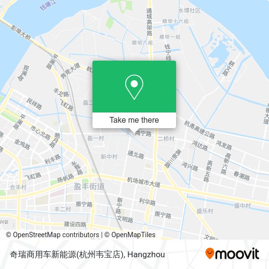 奇瑞商用车新能源(杭州韦宝店) map