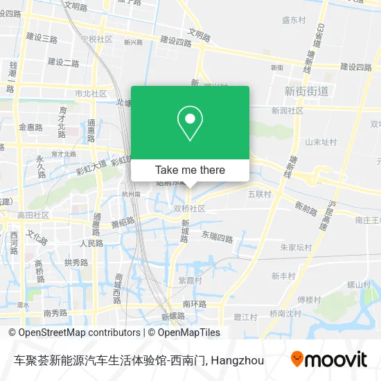 车聚荟新能源汽车生活体验馆-西南门 map