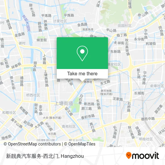 新靓典汽车服务-西北门 map