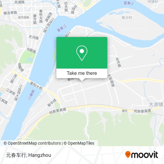 元春车行 map