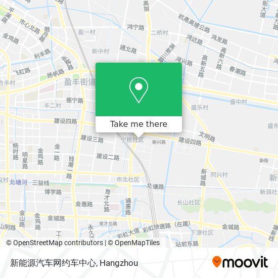 新能源汽车网约车中心 map