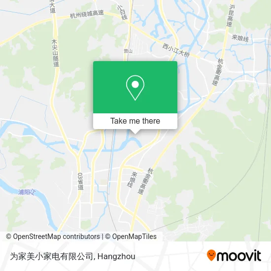 为家美小家电有限公司 map