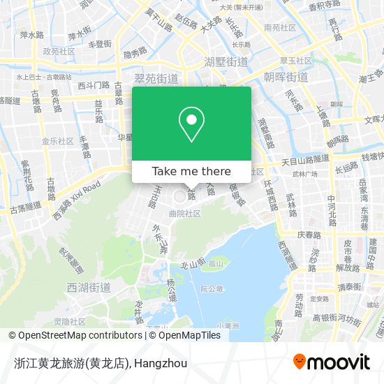 浙江黄龙旅游(黄龙店) map