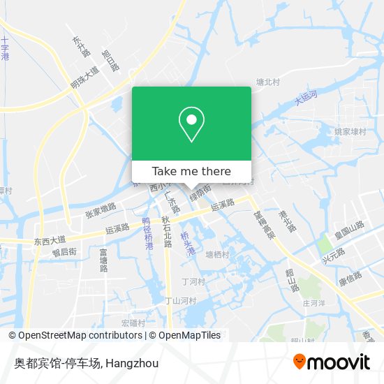 奥都宾馆-停车场 map