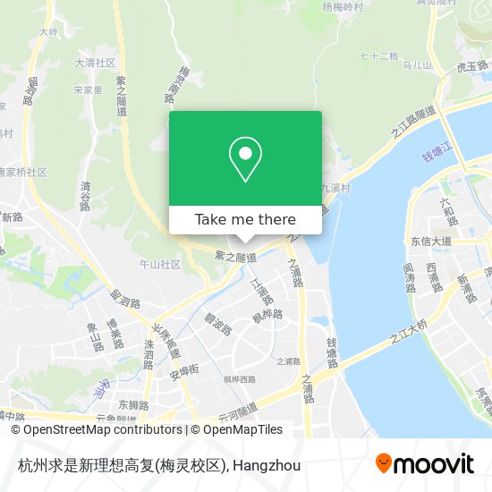 杭州求是新理想高复(梅灵校区) map