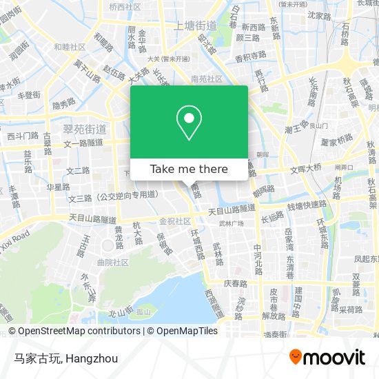 马家古玩 map