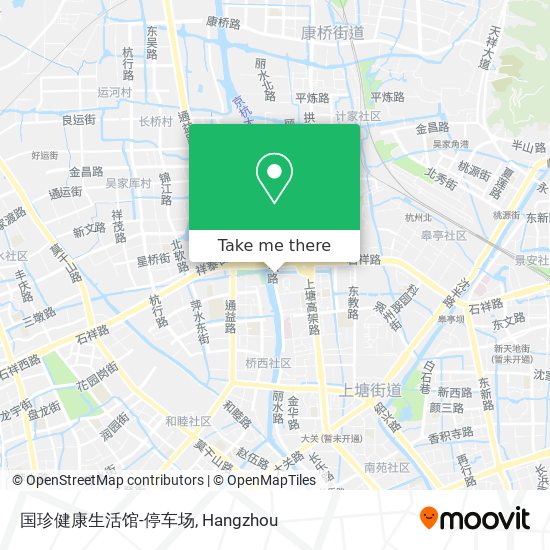 国珍健康生活馆-停车场 map