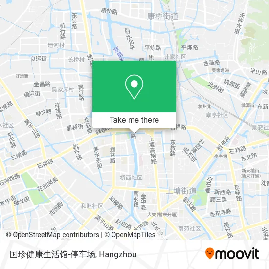 国珍健康生活馆-停车场 map