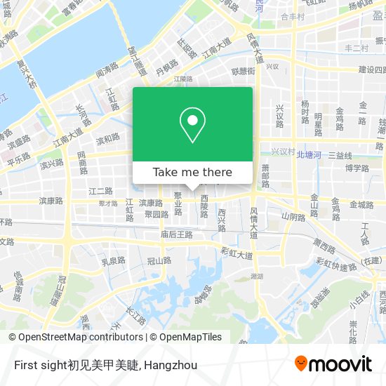 First sight初见美甲美睫 map