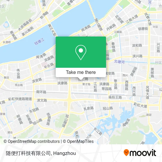 随便打科技有限公司 map