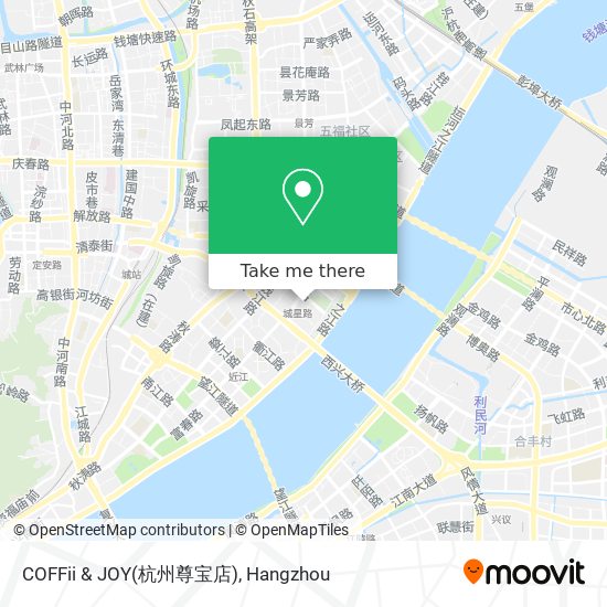 COFFii & JOY(杭州尊宝店) map