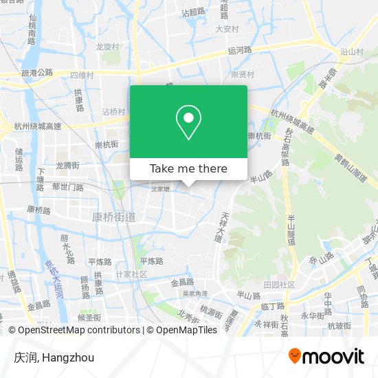 庆润 map