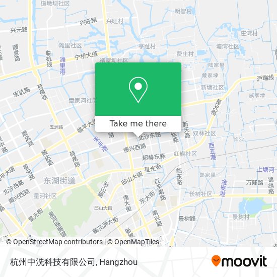 杭州中洗科技有限公司 map