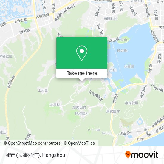 街电(味事浙江) map
