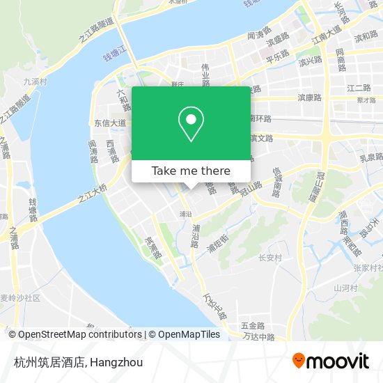 杭州筑居酒店 map