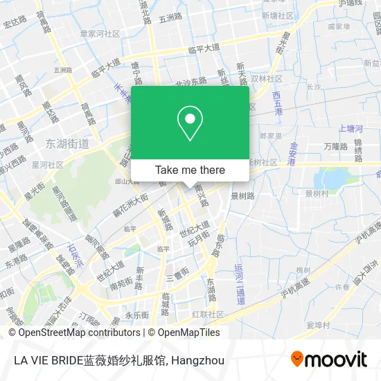 LA VIE BRIDE蓝薇婚纱礼服馆 map