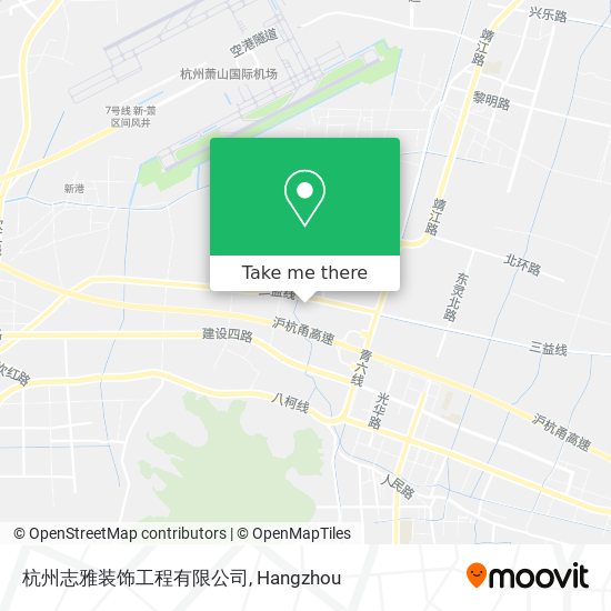 杭州志雅装饰工程有限公司 map