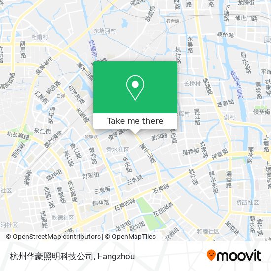 杭州华豪照明科技公司 map
