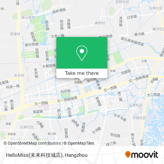 HelloMiss(未来科技城店) map